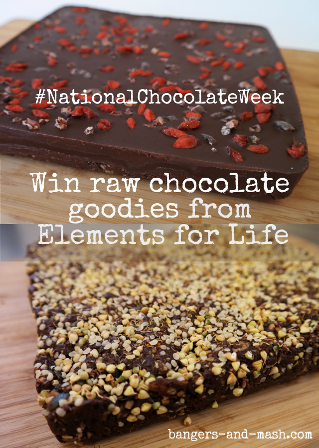 Elements for Life Raw Chocolate Giveaway